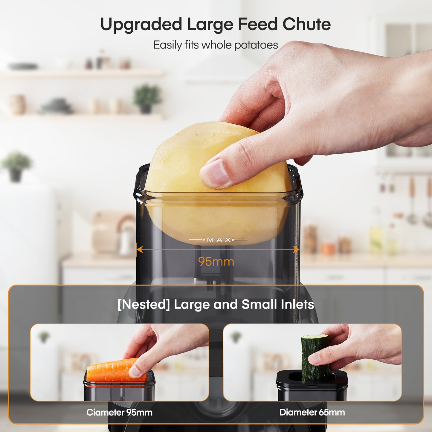 Electric Cheese Grater, Salad Maker With 5 Different Shapes of Blades, Electric Slicer Shredder, Electric Salad Machine for Cheeses, Fruits, Vegetables