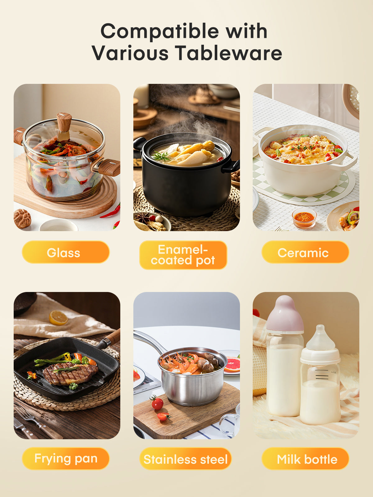 FOHERE Warming Mat for Food, Fast Full Surface Electric Warming Tray with Upgrade Temperature Settings, Food Grade Silicone Nano-Material, 4H Timer, for Buffet Party and Home Daily Use